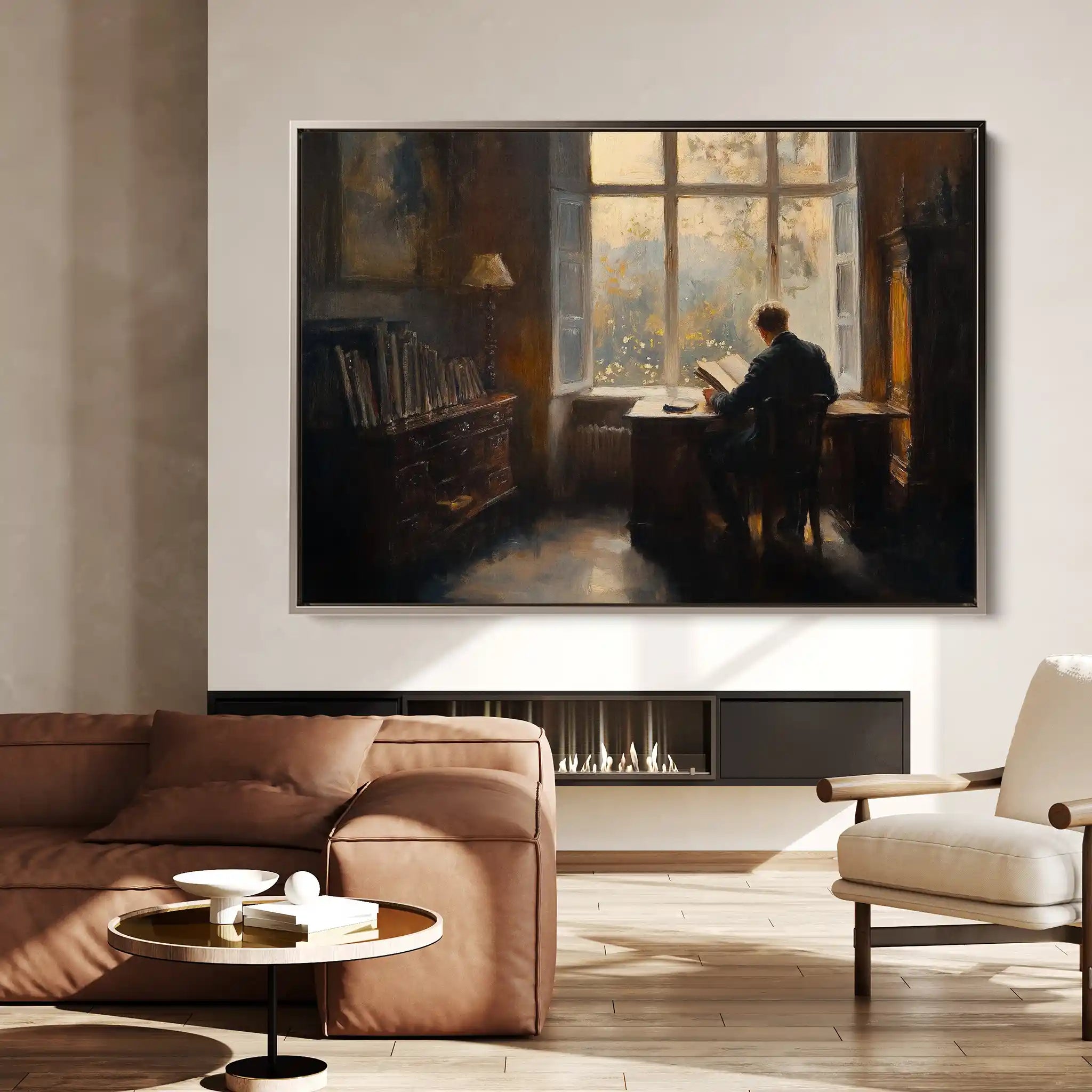 Classic 063 Canvas Art 90 x 60 cm / Stretched on hidden frame