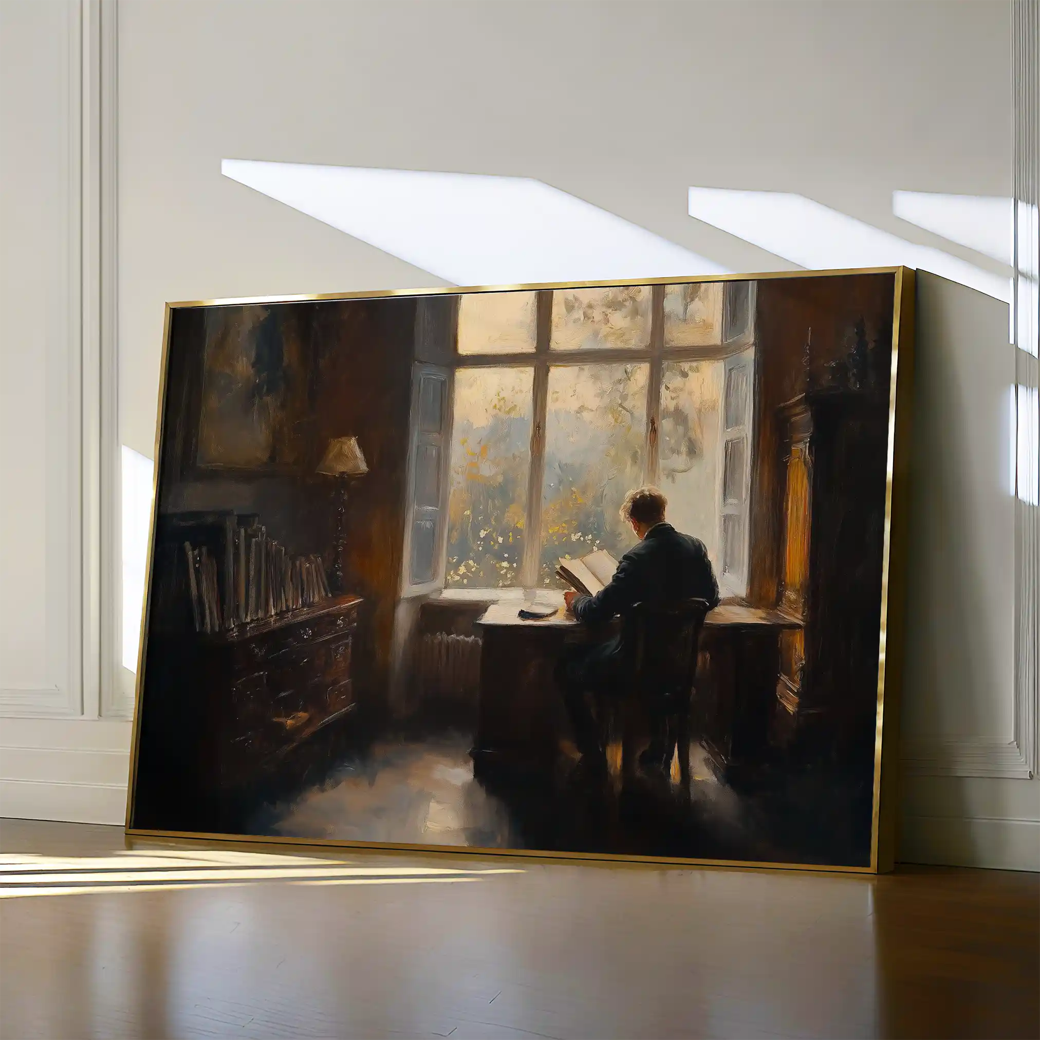 Classic 063 Canvas Art 90 x 60 cm / Stretched on hidden frame