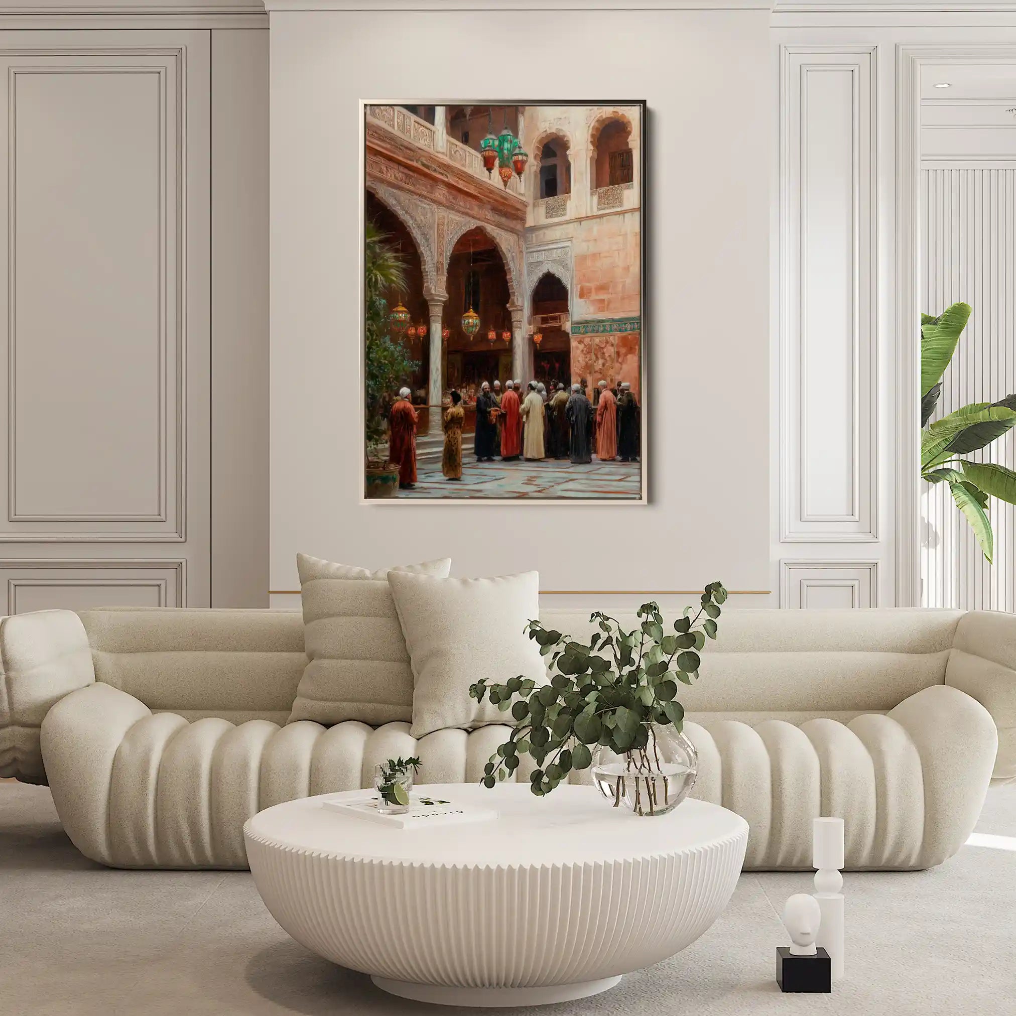 Orientalist 063 Canvas Art 90 x 60 cm / Stretched on hidden frame