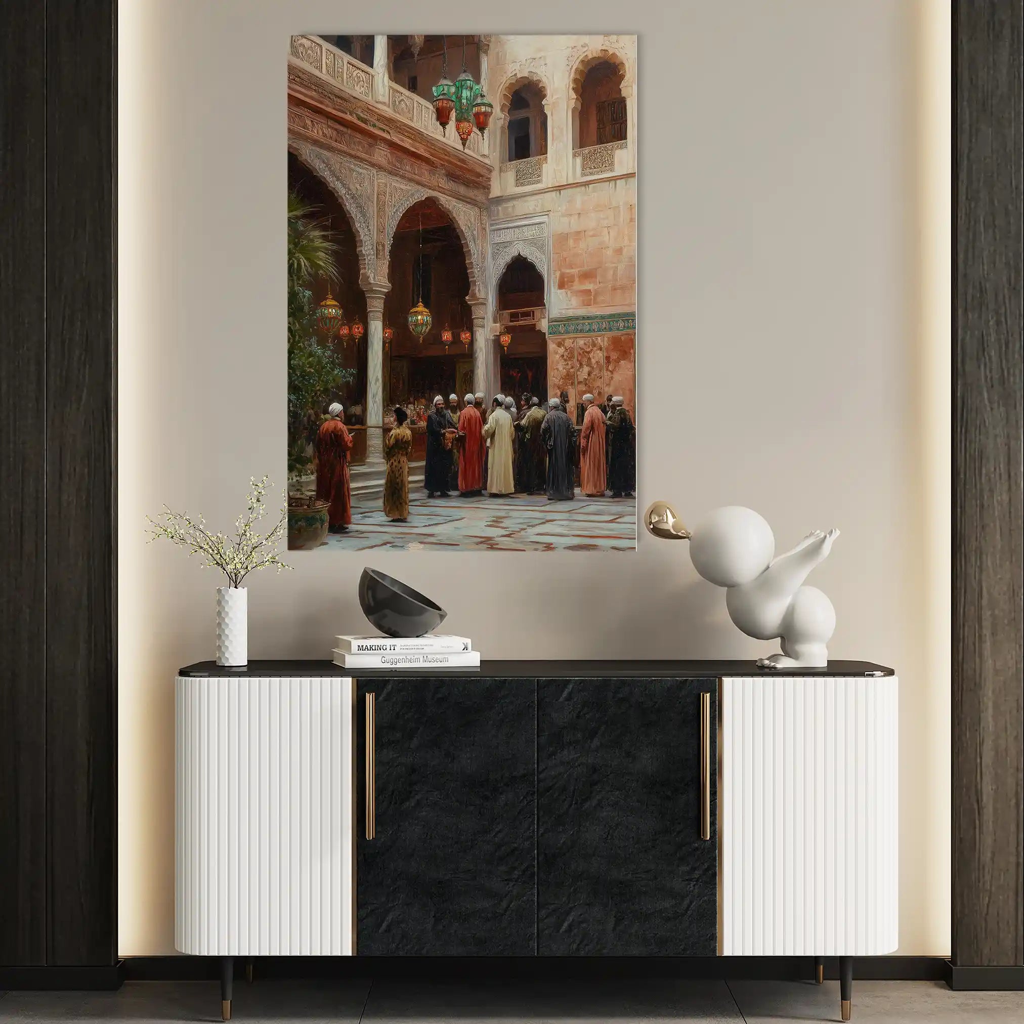 Orientalist 063 Canvas Art 90 x 60 cm / Stretched on hidden frame