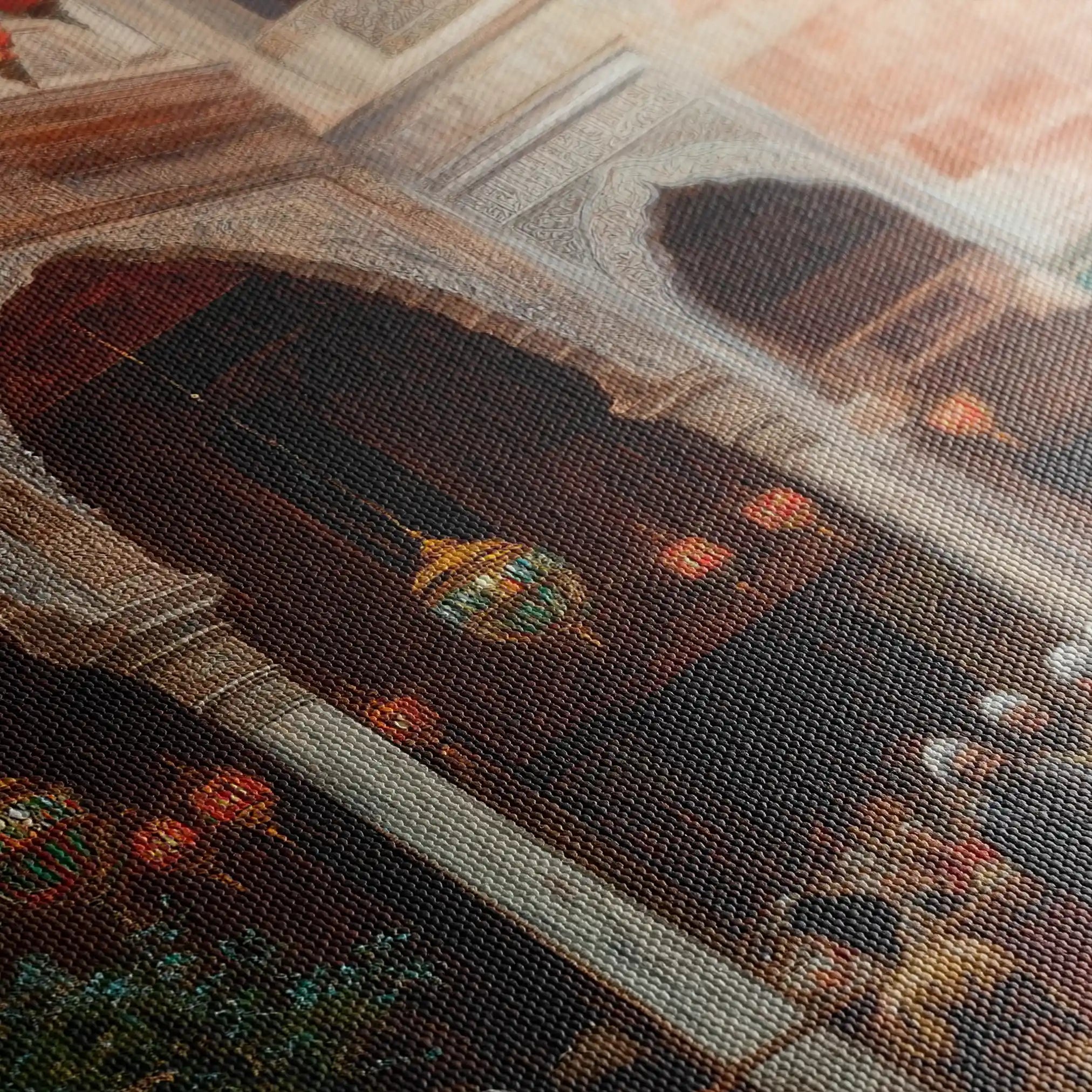 Orientalist 063 Canvas Art 90 x 60 cm / Stretched on hidden frame