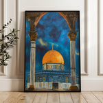 Palestine 063 Canvas Art 90 x 60 cm / Stretched on hidden frame