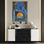 Palestine 063 Canvas Art 90 x 60 cm / Stretched on hidden frame