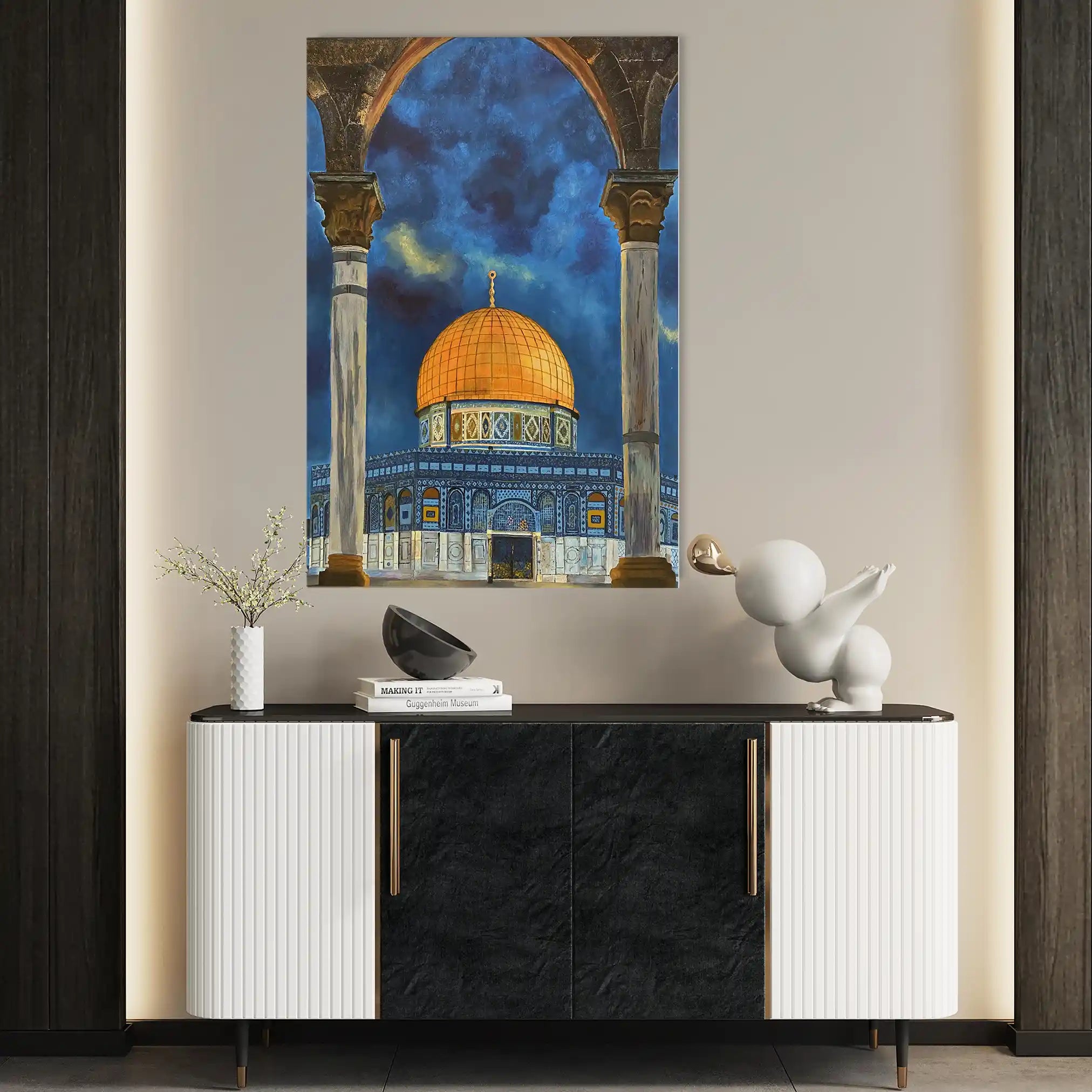 Palestine 063 Canvas Art 90 x 60 cm / Stretched on hidden frame