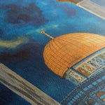 Palestine 063 Canvas Art 90 x 60 cm / Stretched on hidden frame