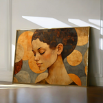 Portrait 063 Canvas Art 90 x 60 cm / Stretched on hidden frame