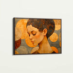 Portrait 063 Canvas Art 90 x 60 cm / Stretched on hidden frame