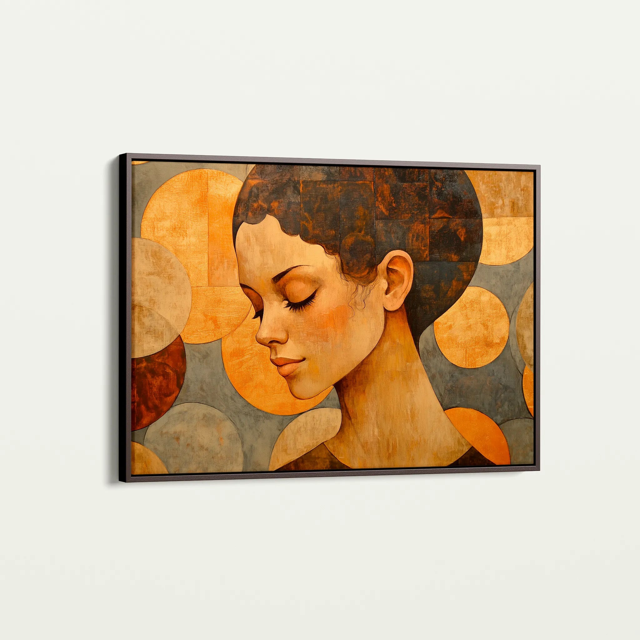 Portrait Canvas Wall Art WAD063-P 90 x 60 cm / Stretched on hidden frame