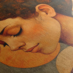 Portrait 063 Canvas Art 90 x 60 cm / Stretched on hidden frame