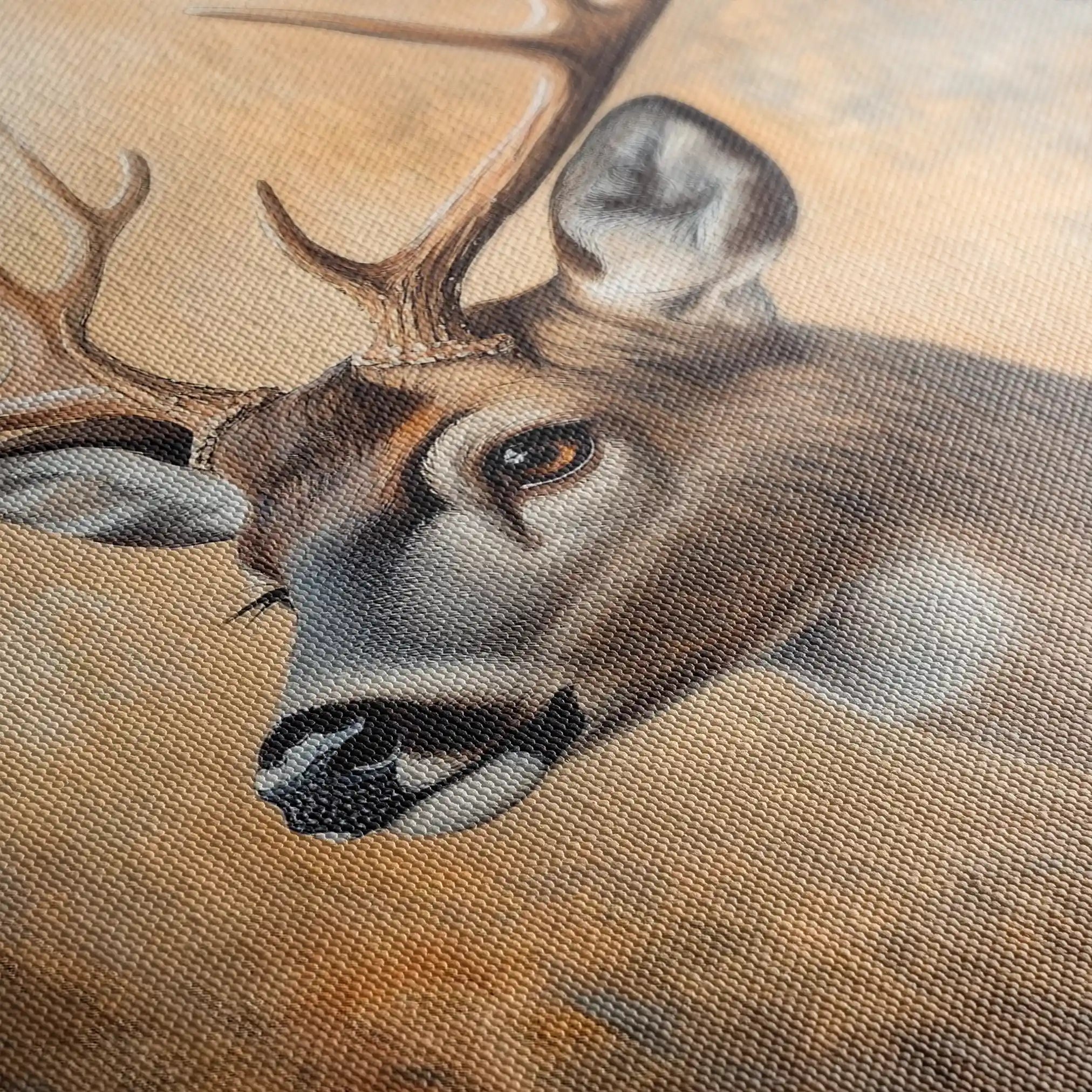 Animals 064 Canvas Art 90 x 60 cm / Stretched on hidden frame