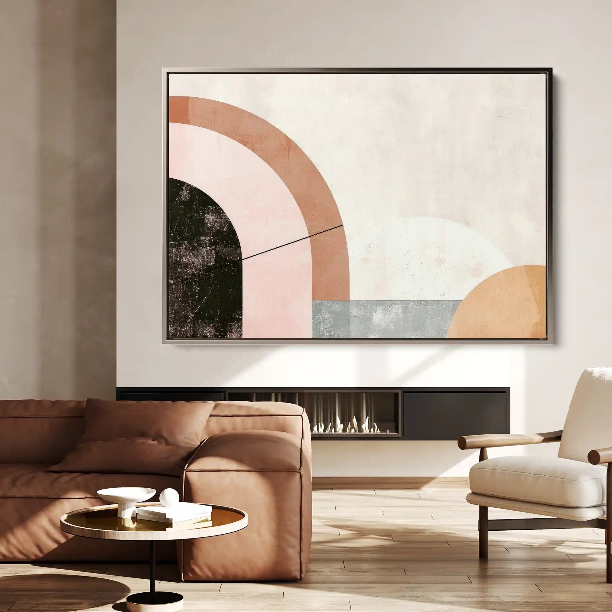 Boho 064 Canvas Art 90 x 60 cm / Stretched on hidden frame