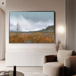 Landscape 064 Canvas Art 90 x 60 cm / Stretched on hidden frame