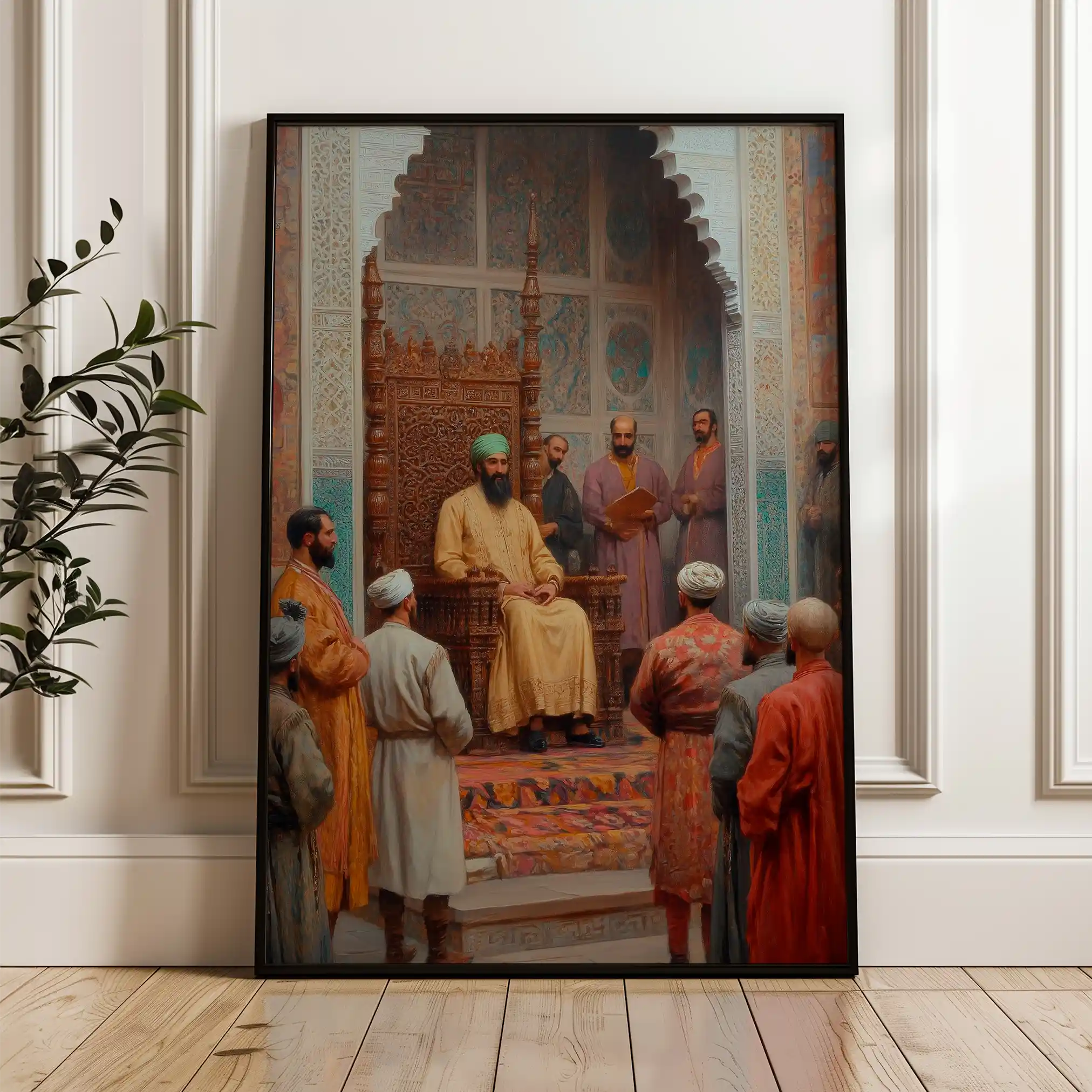 Orientalist 064 Canvas Art 90 x 60 cm / Stretched on hidden frame