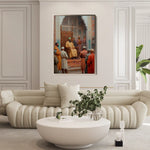 Orientalist 064 Canvas Art 90 x 60 cm / Stretched on hidden frame