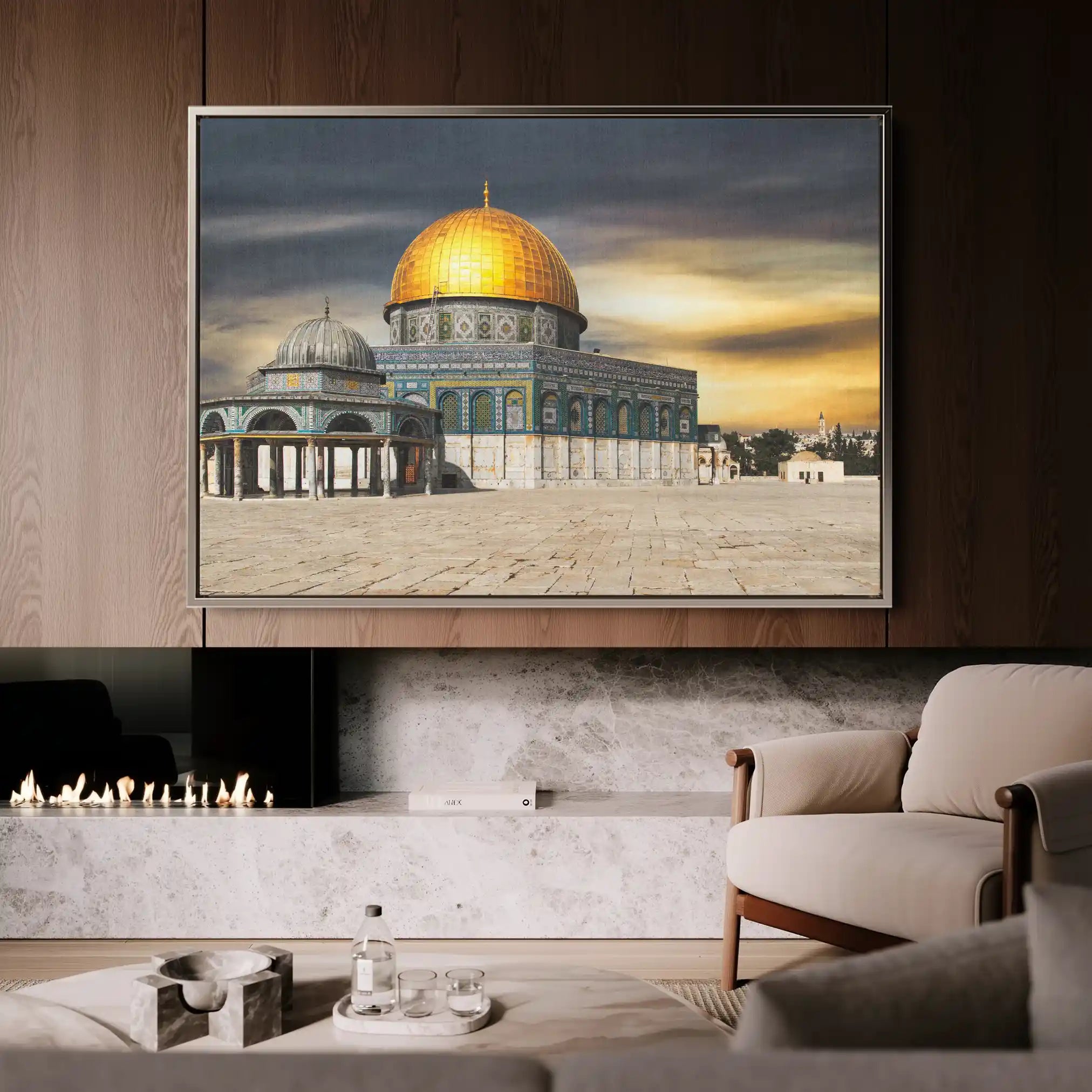 Palestine 064 Canvas Art 90 x 60 cm / Stretched on hidden frame