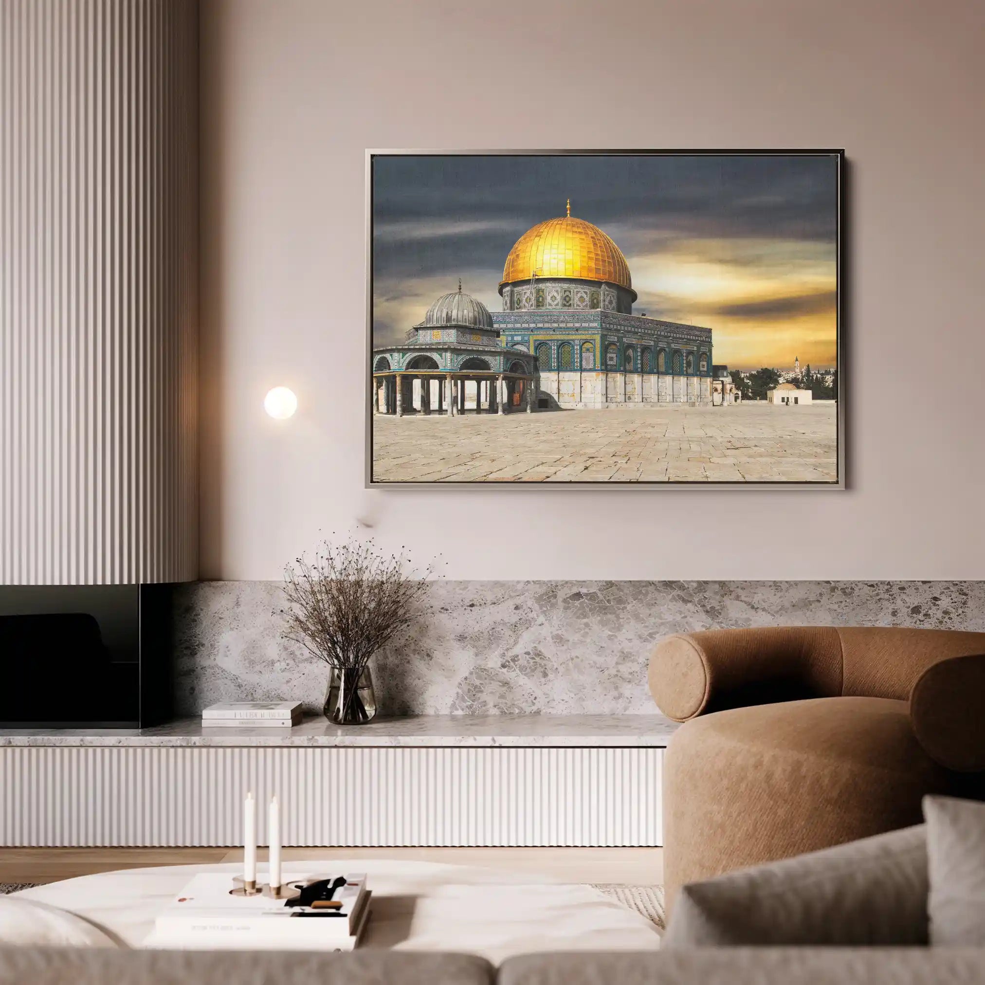 Palestine 064 Canvas Art 90 x 60 cm / Stretched on hidden frame