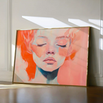 Portrait 064 Canvas Art 90 x 60 cm / Stretched on hidden frame