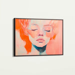 Portrait 064 Canvas Art 90 x 60 cm / Stretched on hidden frame