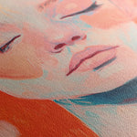 Portrait 064 Canvas Art 90 x 60 cm / Stretched on hidden frame