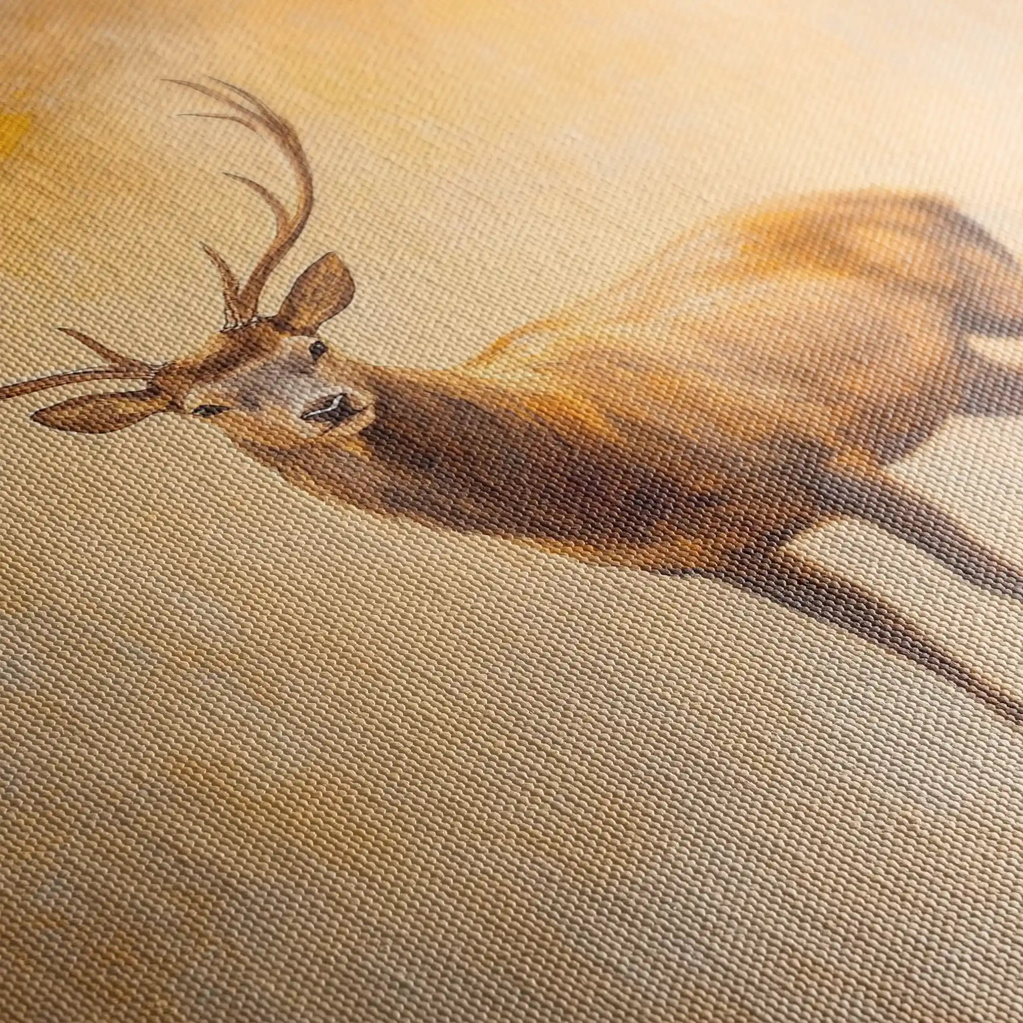 Animals 065 Canvas Art 90 x 60 cm / Stretched on hidden frame