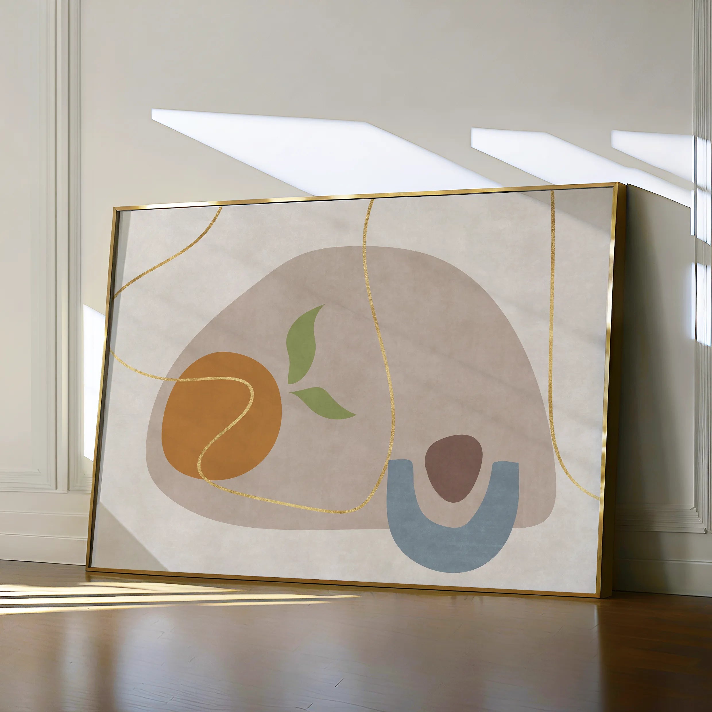 Boho Canvas Wall Art WAD065-BH 90 x 60 cm / Stretched on hidden frame