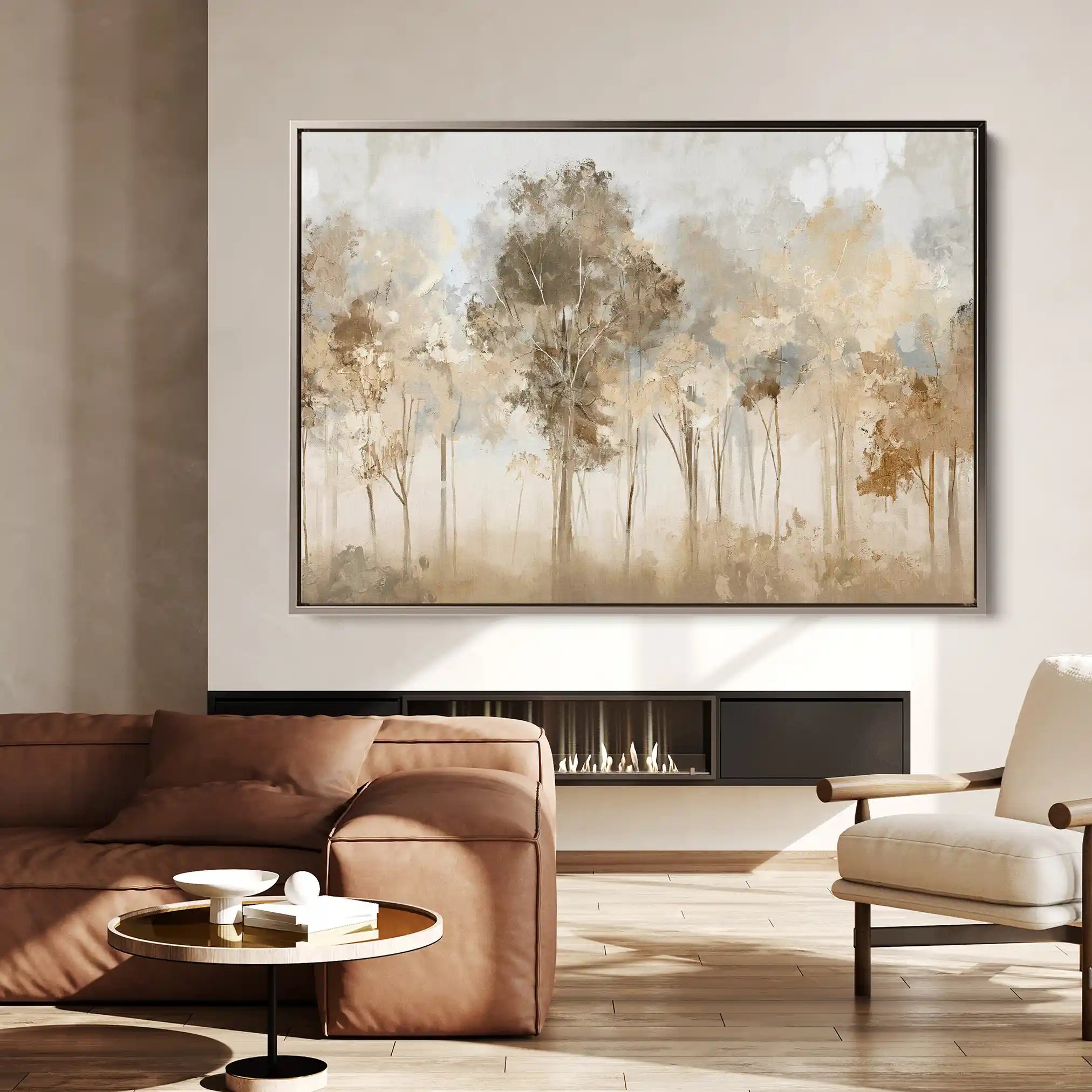 Floral Canvas Wall Art WAD065-F 90 x 60 cm / Stretched on hidden frame