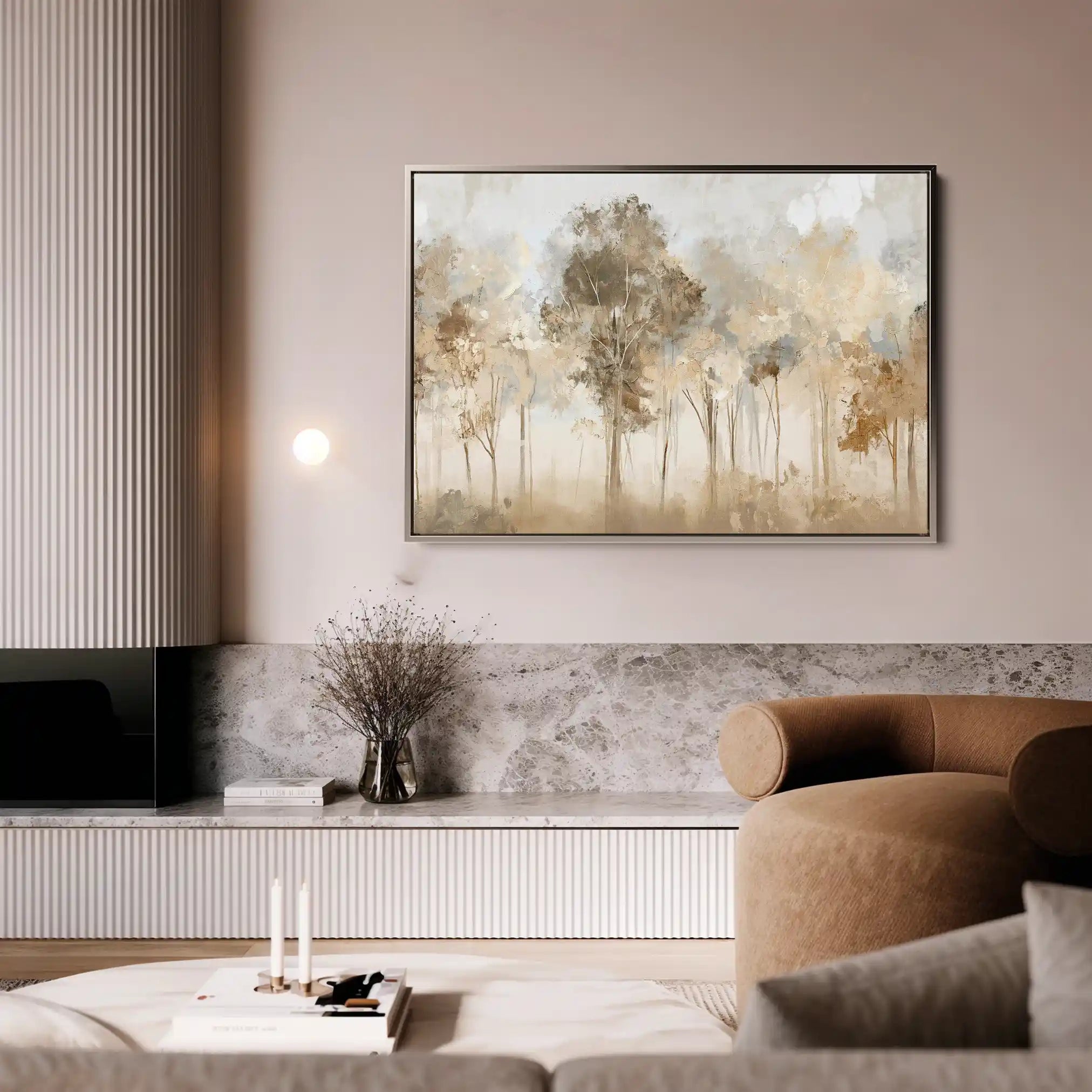 Floral Canvas Wall Art WAD065-F 90 x 60 cm / Stretched on hidden frame