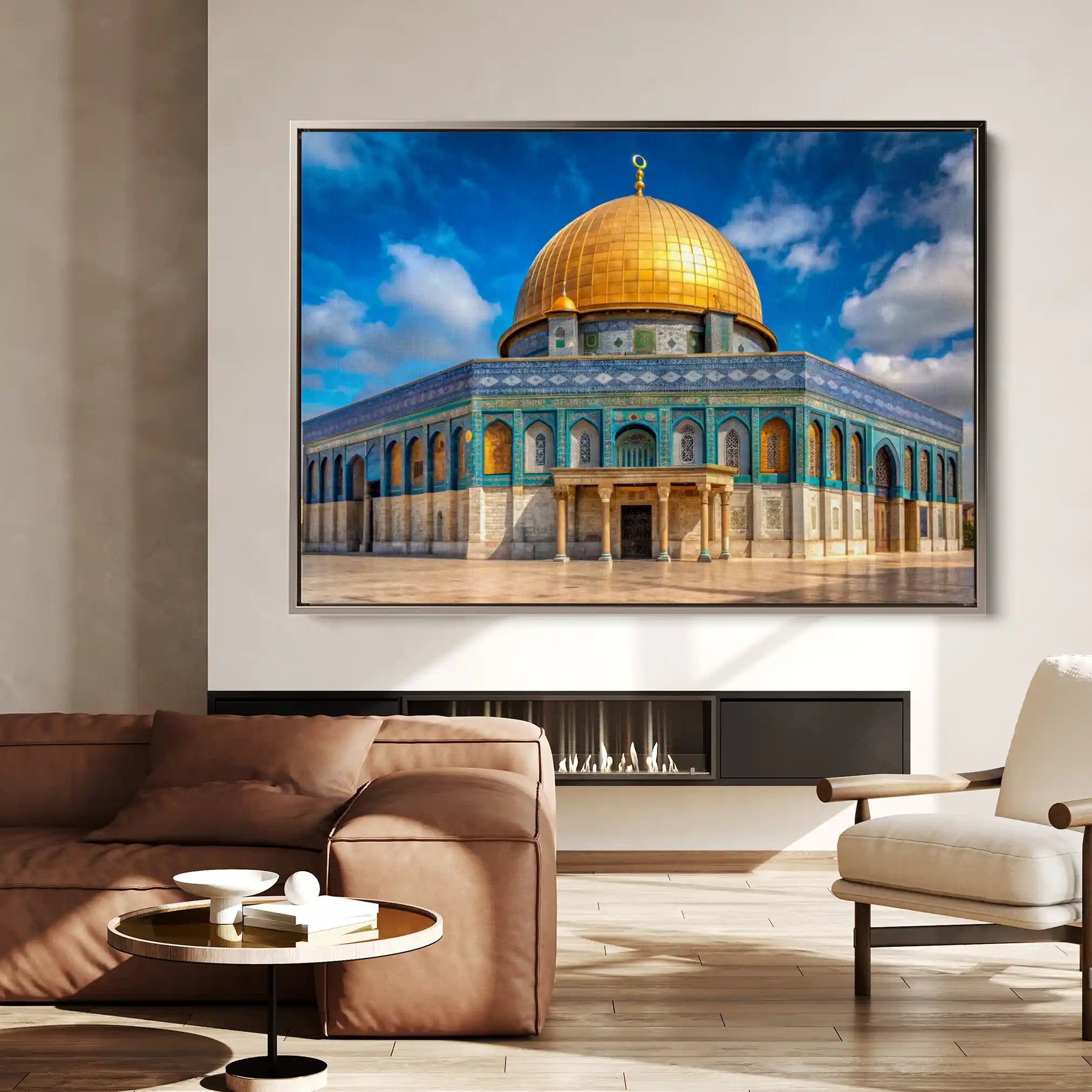 Palestine 065 Canvas Art 90 x 60 cm / Stretched on hidden frame
