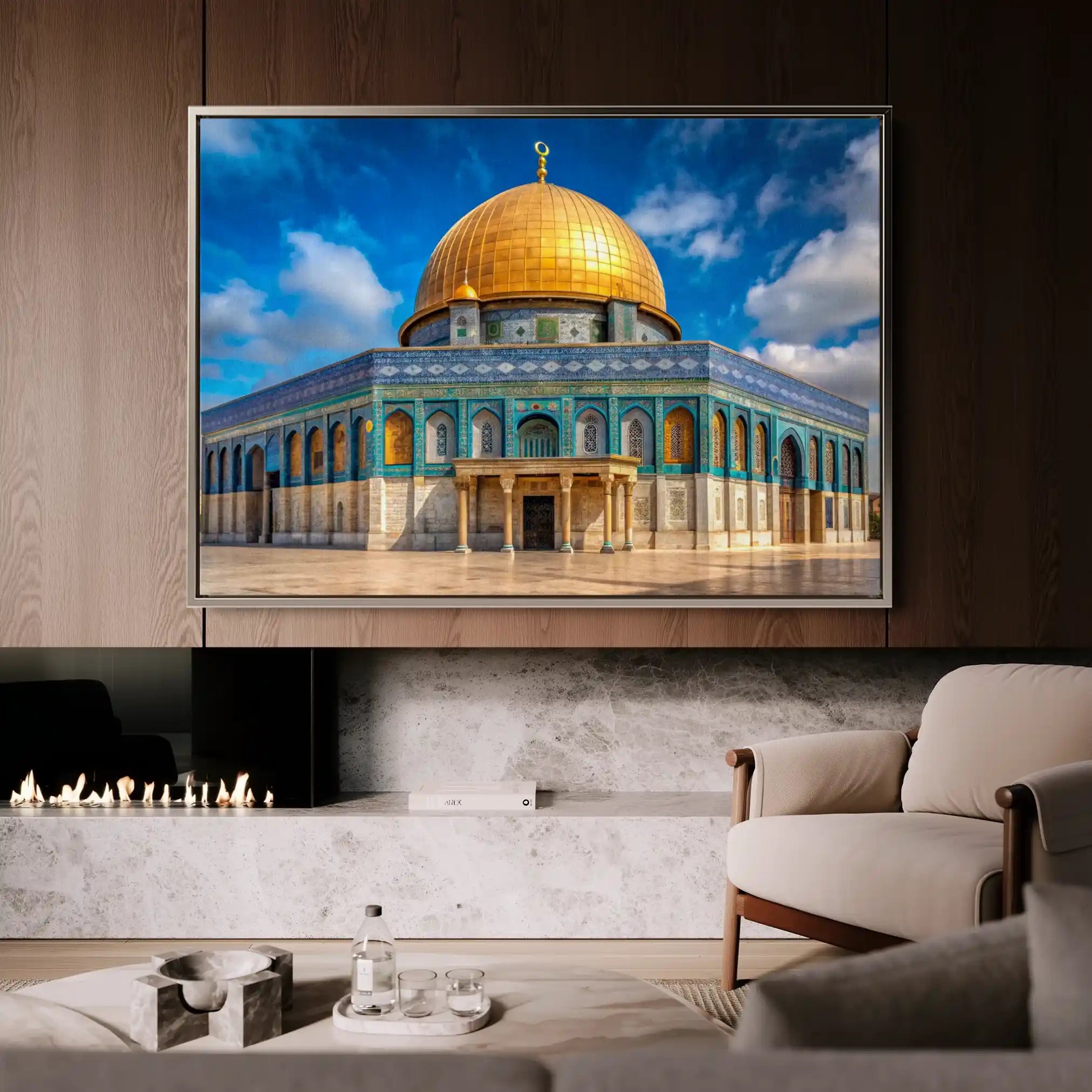 Palestine 065 Canvas Art 90 x 60 cm / Stretched on hidden frame