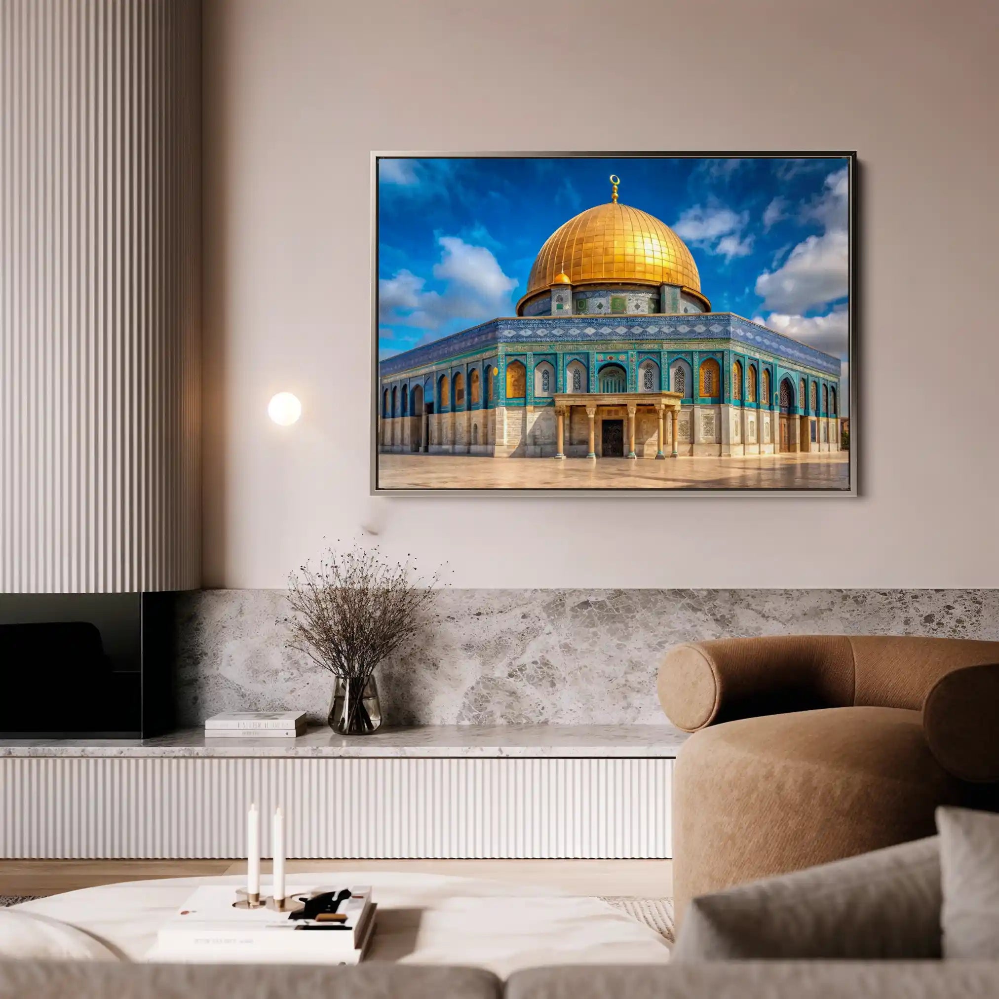 Palestine 065 Canvas Art 90 x 60 cm / Stretched on hidden frame
