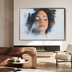 Portrait 065 Canvas Art 90 x 60 cm / Stretched on hidden frame