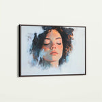 Portrait 065 Canvas Art 90 x 60 cm / Stretched on hidden frame