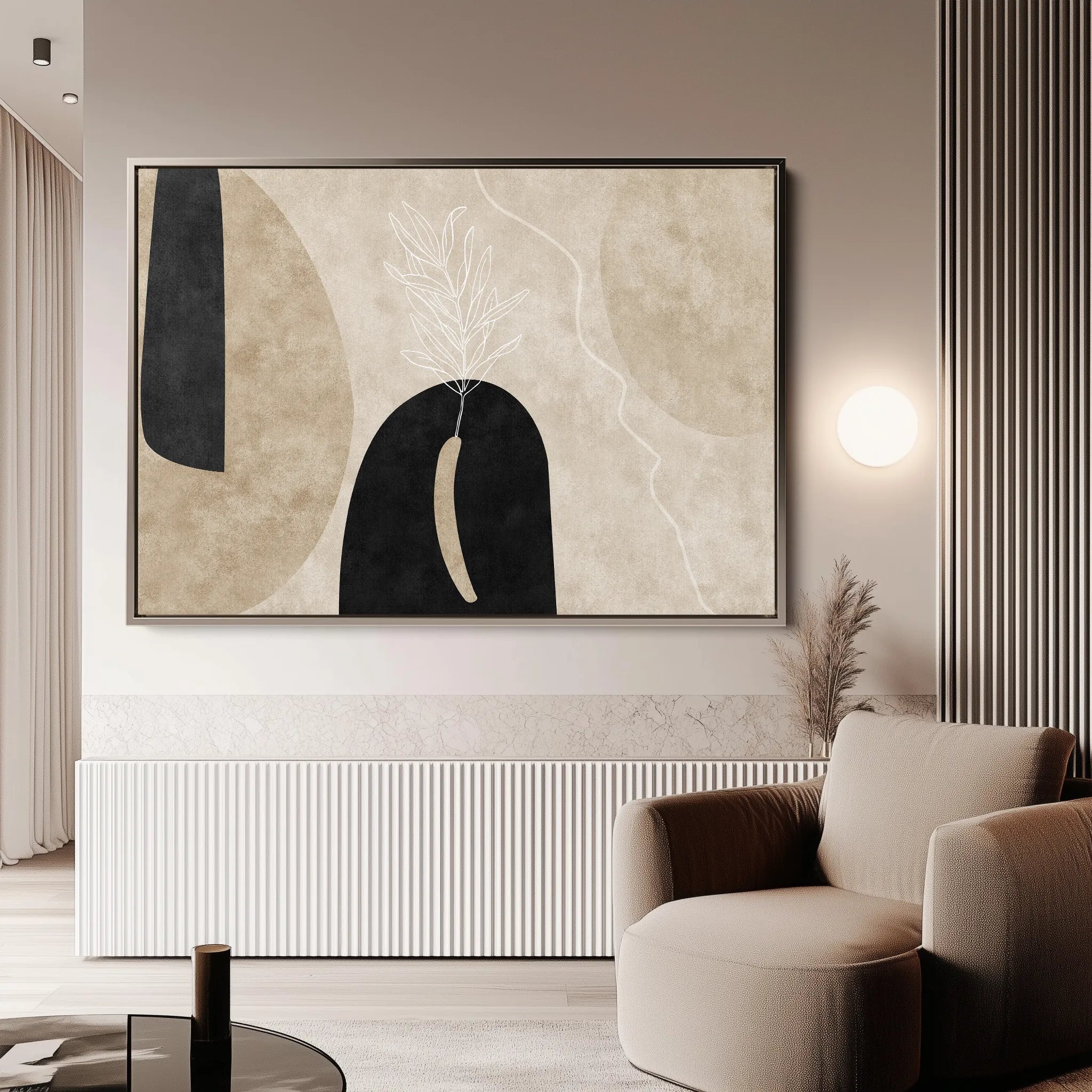 Boho Canvas Wall Art WAD066-BH 90 x 60 cm / Stretched on hidden frame