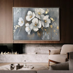 Floral Canvas Wall Art WAD066-F 90 x 60 cm / Stretched on hidden frame