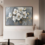 Floral Canvas Wall Art WAD066-F 90 x 60 cm / Stretched on hidden frame