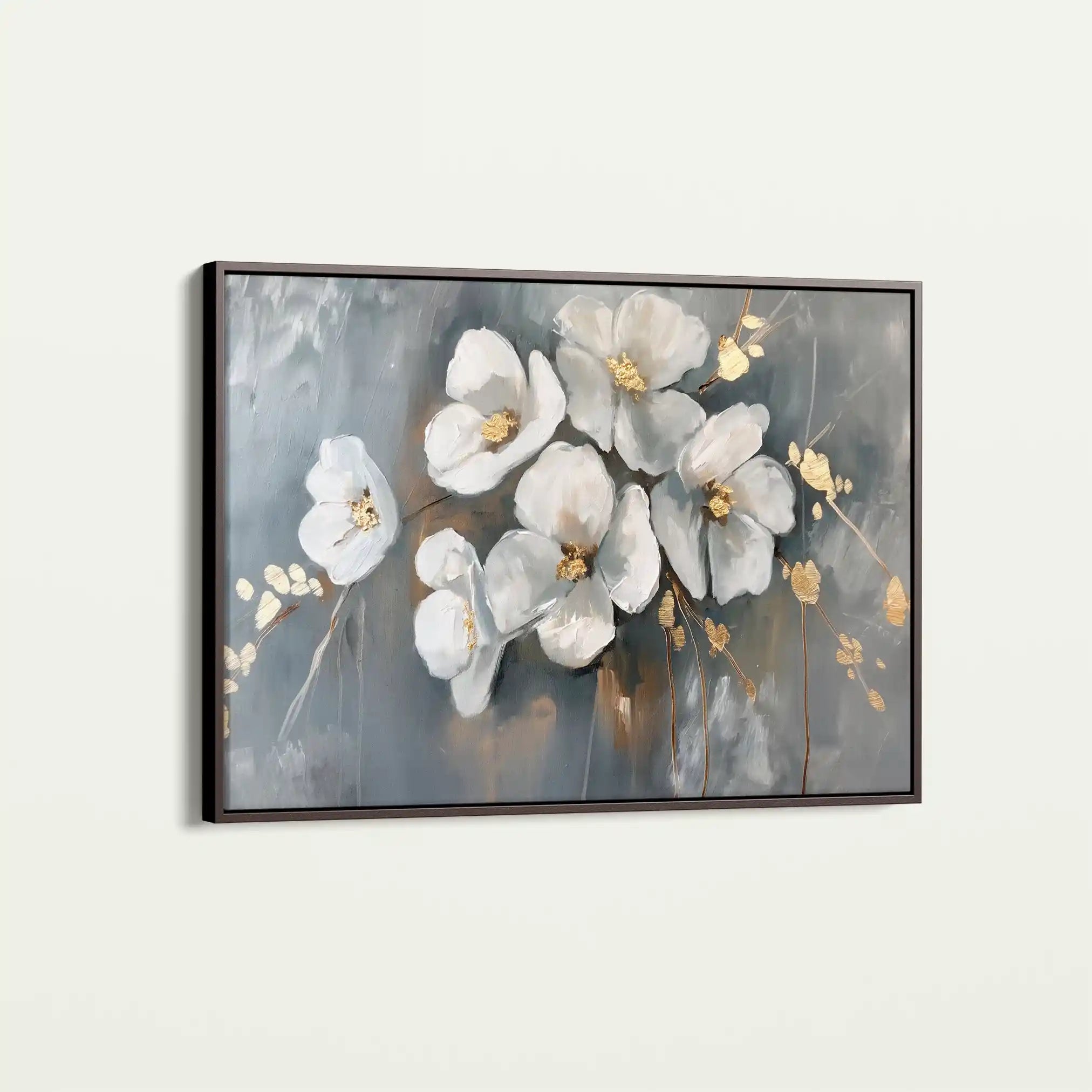 Floral Canvas Wall Art WAD066-F 90 x 60 cm / Stretched on hidden frame