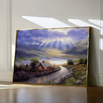 Landscape 066 Canvas Art 90 x 60 cm / Stretched on hidden frame