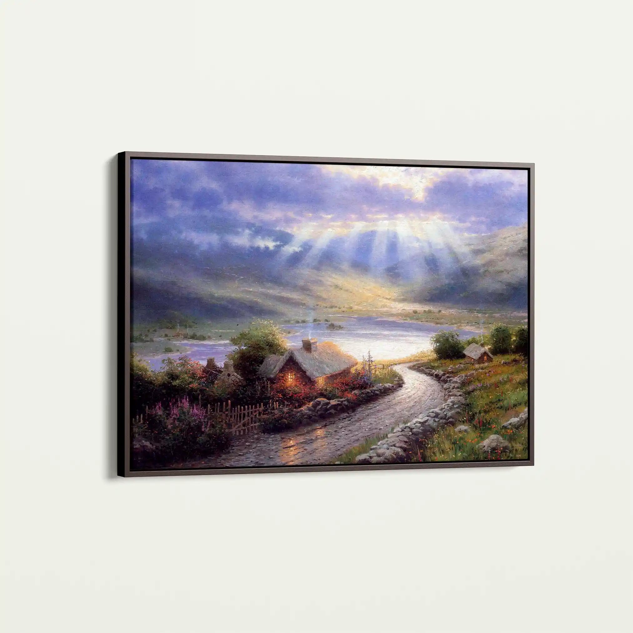 Landscape 066 Canvas Art 90 x 60 cm / Stretched on hidden frame