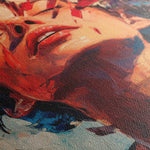 Portrait 066 Canvas Art 90 x 60 cm / Stretched on hidden frame