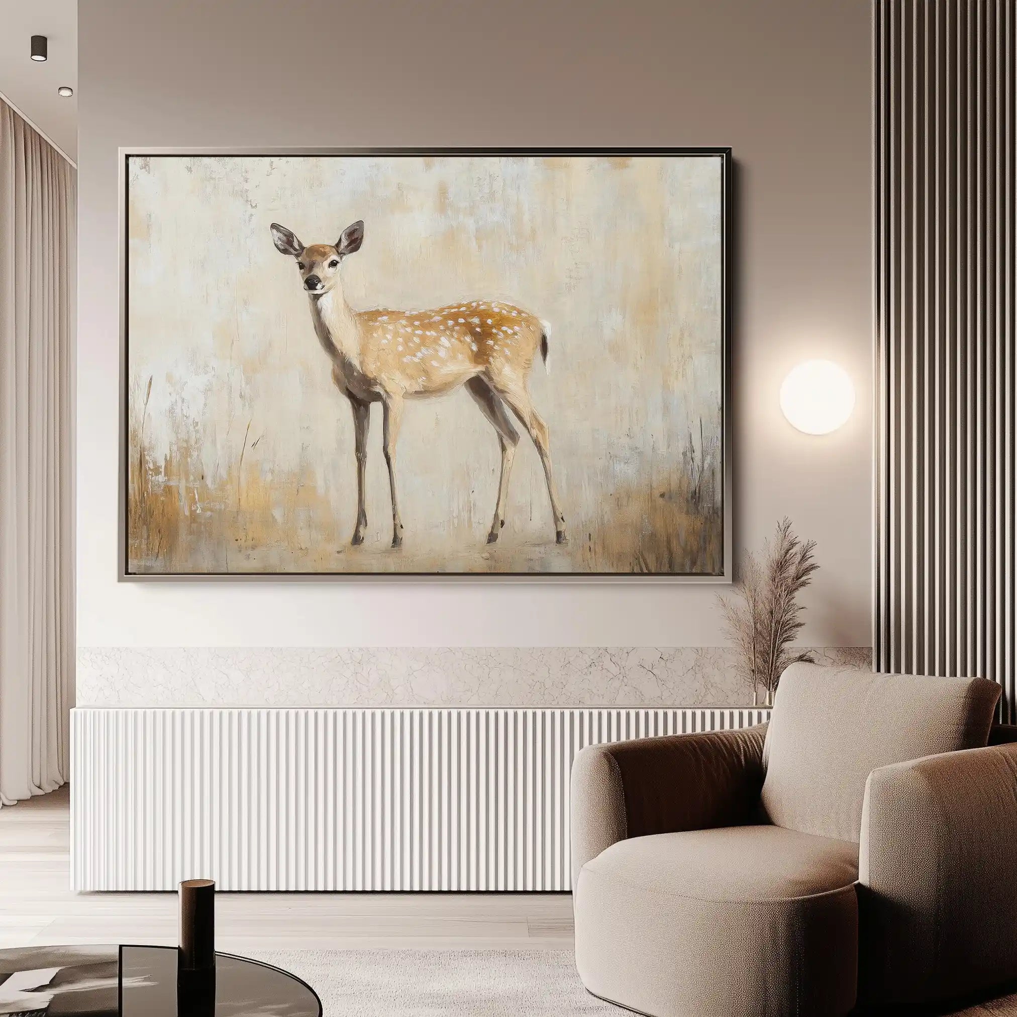 Animals 067 Canvas Art 90 x 60 cm / Stretched on hidden frame