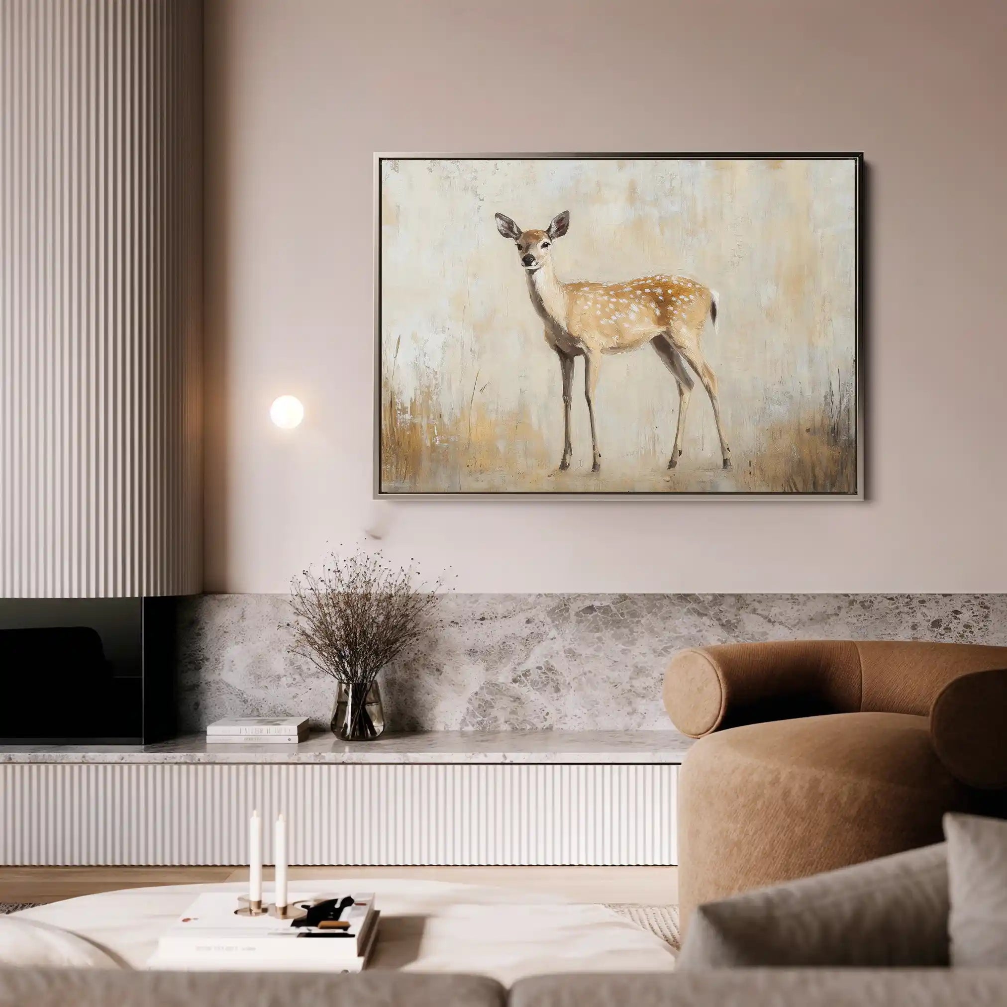Animals 067 Canvas Art 90 x 60 cm / Stretched on hidden frame