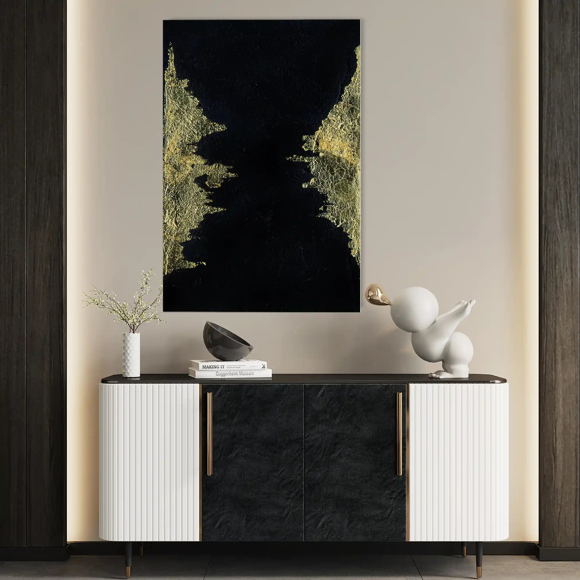 Abstract 067 Canvas Art 60 x 40 cm / Stretched on hidden frame