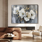 Floral Canvas Wall Art WAD067-F 90 x 60 cm / Stretched on hidden frame