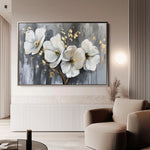 Floral Canvas Wall Art WAD067-F 90 x 60 cm / Stretched on hidden frame