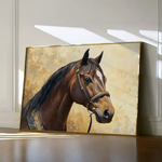 Horses 067 Canvas Art 90 x 60 cm / Stretched on hidden frame