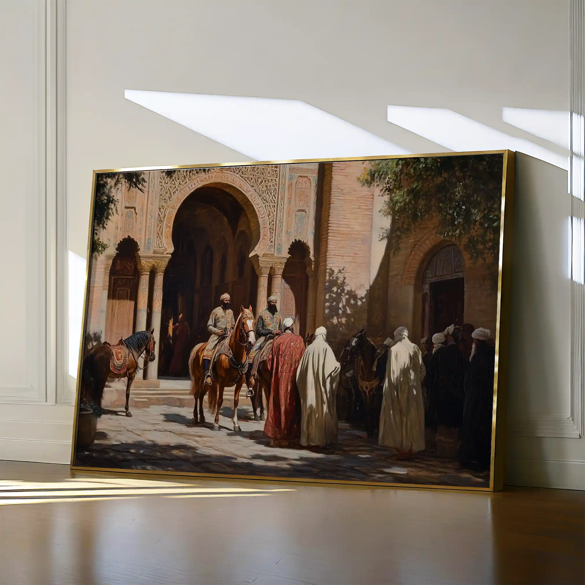Orientalist 067 Canvas Art 90 x 60 cm / Stretched on hidden frame