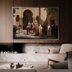 Orientalist 067 Canvas Art 90 x 60 cm / Stretched on hidden frame