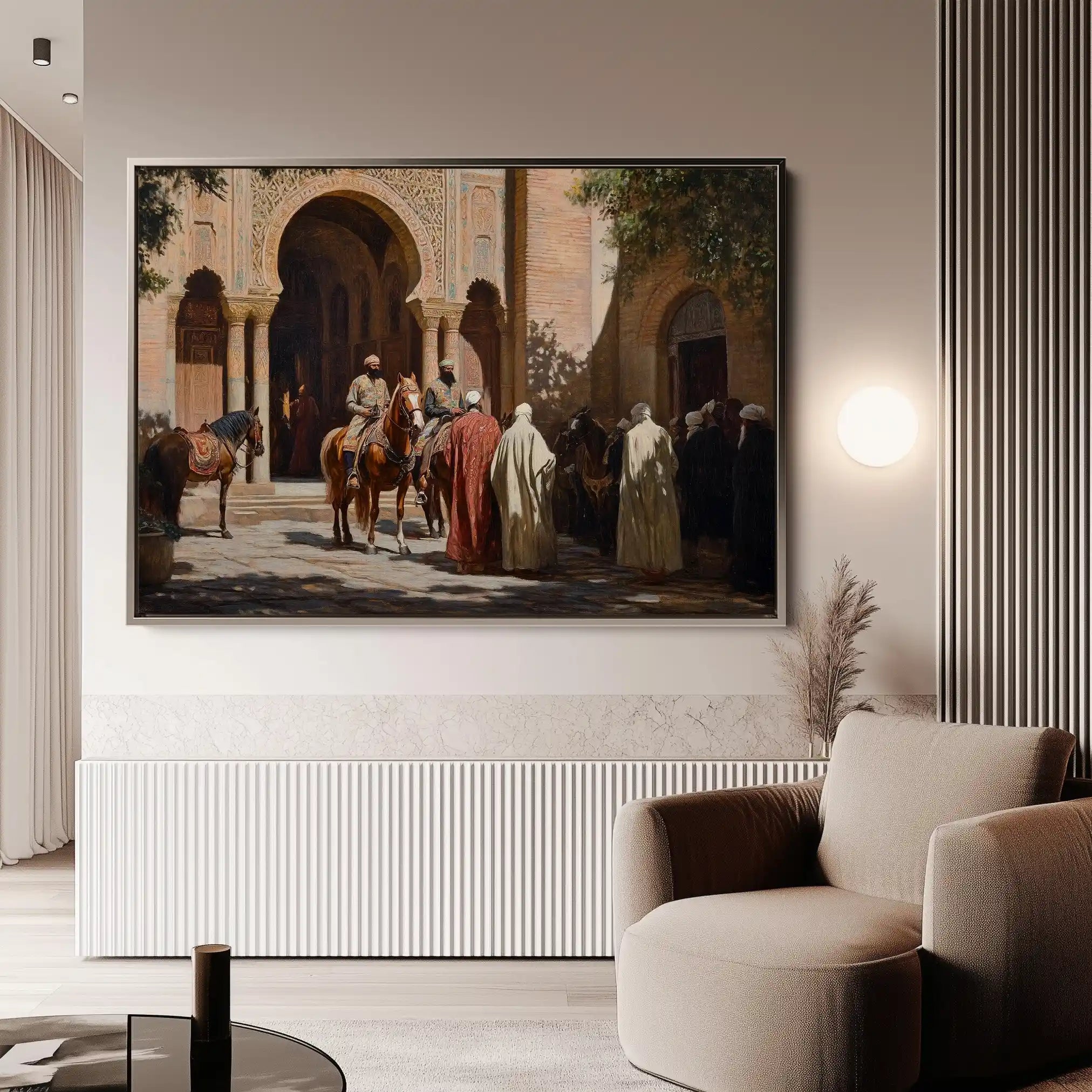 Orientalist 067 Canvas Art 90 x 60 cm / Stretched on hidden frame