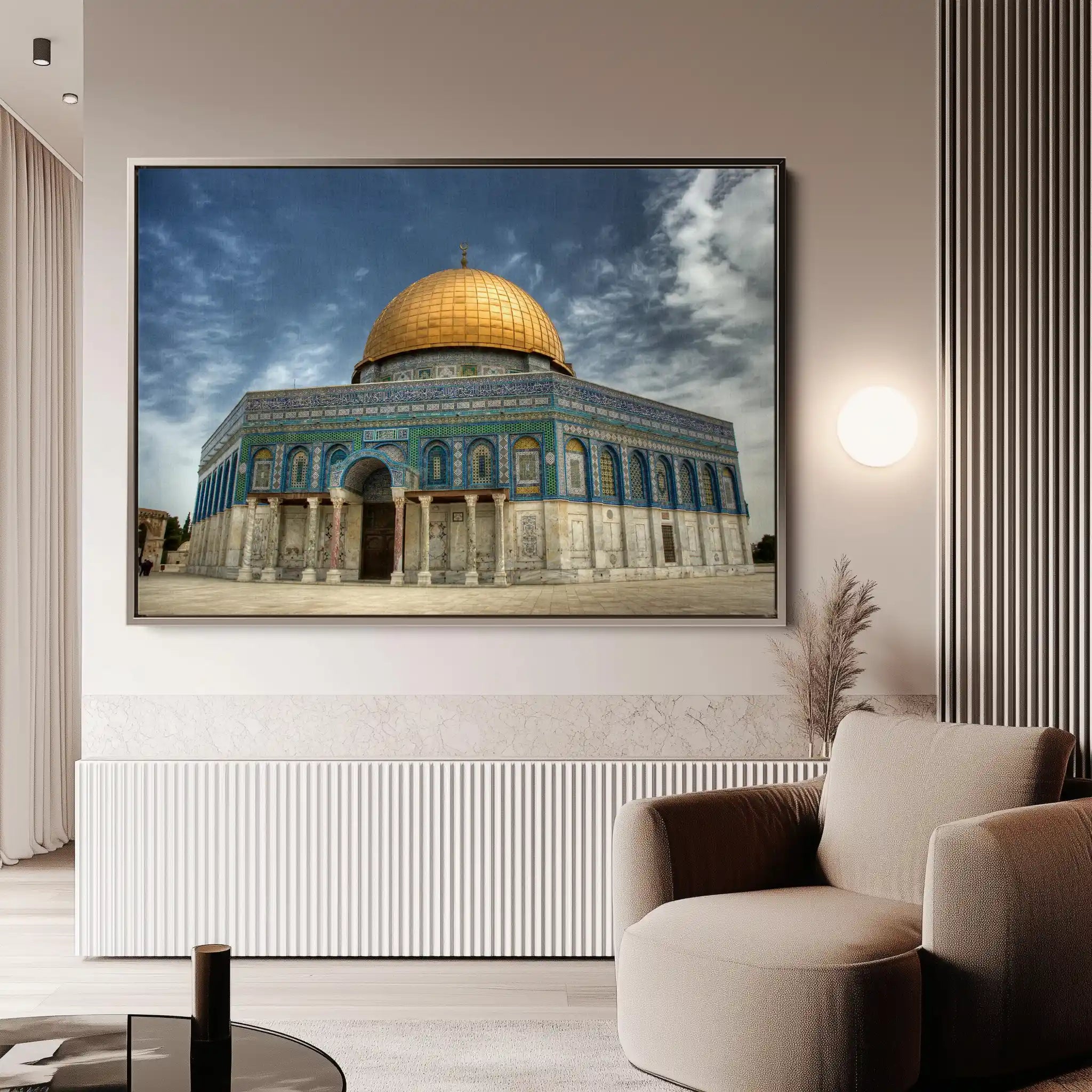 Palestine 067 Canvas Art 90 x 60 cm / Stretched on hidden frame