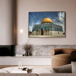 Palestine 067 Canvas Art 90 x 60 cm / Stretched on hidden frame